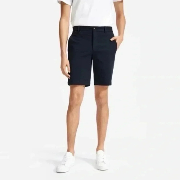 Everlane mens navy chino shorts 32 - Picture 1 of 10